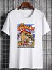 Big Johnson T Shirt, Graphic All Size, Graphic Art Shirt Painting T Shirt Summer Slightly Stretched Unisex Top For Everyday Wear Versatile Fashion_viptrois.com