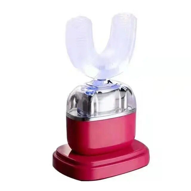 U-shaped Ultrasonic Whitening Toothbrush With Massage & USB Base_viptrois.com