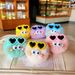 Creative Rainbow Elf Cute Student Bag Cartoon Ornaments Gift Net Red Plush Pendant Keychain Accessories_viptrois.com