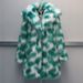 Men's Clothing Autumn And Winter New Mid Length Fox Fur Imitation Fur Coat Women's Whole Leather Korean Style Slim Coat Fashionable Warm Casual_viptrois.com