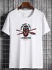 Retro Tiki Art Tee T Shirt Cotton Bar Mug Restaurant Trader Vics London Casual Soft Fashion Comfortable Top For Everyday Wear Breathable_viptrois.com