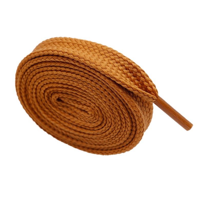 Shoe Accessories fat shoelaces widened 1.8cm flat solid color shoes casual sports shoes shoe rope decoration_viptrois.com