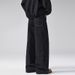 Men's Clothing & Archer0603 & American Retro Old Money Style Raw Denim Black Wide Leg Jeans Men's Cleanfit Floor Length Pants_viptrois.com