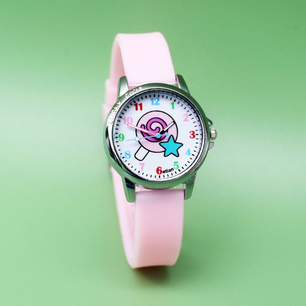 Cartoon children's cute beaded watch cartoon lollipop ice cream cartoon suit_viptrois.com