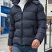 "Men's Stylish Hooded Puffer Jacket – Lightweight & Water-Resistant For Urban Commute (Black/Navy/Charcoal/White) – Trendy Streetwear Fit S-XXL"_viptrois.com