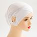 High quality pure mercerized cotton open ear hat small cap cross base hat high elastic mercerized cotton_viptrois.com
