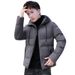 Pure Men's Coat 2022 New Korean Style Trendy Short Padded Autumn Winter Fashion Brand Down Cotton Jacket_viptrois.com