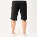 Men's Clothing High Street New Straight Shorts Trendy Patch Raw Edge Shorts Loose Casual Jeans_viptrois.com
