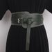 Wide belt for women, dress, shirt, waist decoration, purple pink summer belt, fashionable and versatile_viptrois.com
