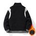 Winter New Men's And Women's Same Lamb Wool Stand-up Collar Thickened Coat_viptrois.com