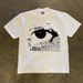 Heavyweight Pure Cotton Oversized Trendy Brand Eye Print Loose Short Sleeved T-Shirt Y2K Style For Couples And Men_viptrois.com