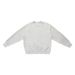 Unisex Crew Neck Sweatshirt – Soft Solid Color Pullover For Men & Women (Black/Flower Gray, S-XL)_viptrois.com