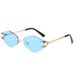 VOOTHOST Fashion Rimless Square Sunglasses UV400 Retro Gradient Frameless Sunglass High Quality Small Frame Popular Metal Eyewear F0252_viptrois.com