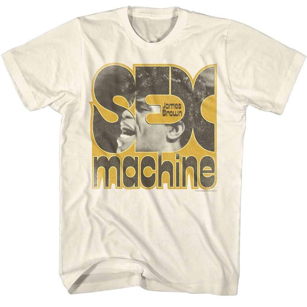 James Brown Sex Machine Music T-Shirt Mens Womens Tees Top Tops Tees Men's Women's Unisex_viptrois.com