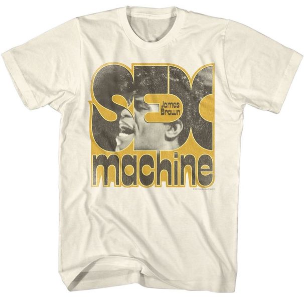 James Brown Sex Machine Music T-Shirt Mens Womens Tees Top Tops Tees Men's Women's Unisex_viptrois.com