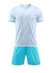 Men's Clothing football uniform sportswear suit football team uniform children's adult competition uniform short-sleeved training suit_viptrois.com