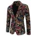 New Casual Suit Printed Single Piece Large Size Men's Wear_viptrois.com