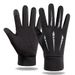 Winter Motorcycle Gloves – Windproof & Water-Resistant Fleece-Lined Riding Gloves With Touchscreen Fingertips_viptrois.com