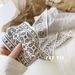 French Style Paisley Ribbon Ponytail Bowknot Hair Tie Bag Handle Strap Gift Box Small Scarf_viptrois.com