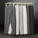 Men's Semi-Elastic Relaxed Fit Dress Pants ā Oversized Streetwear Trousers (Wrinkle-Free Polyester, Straight Leg, 7 Colors, S-5XL)ā_viptrois.com