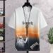 Manufacturer Wholesale Short-sleeve For Men, Summer Korean Trendy Simple Half-sleeve Tops, Hong Kong Style Loose Casual_viptrois.com