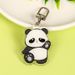 Bag Pendant Cute Bamboo Panda Keychain, Cartoon Acrylic Small Gift, Schoolbag Decoration Pendant, High Appearance Level Accessory_viptrois.com