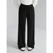 Men's Clothing High End Sporty Casual Pants, A Hot Seller In Trade, Loose Fit, Drape, Drawstring Elastic Waist, Slimming Wide Leg Trousers_viptrois.com