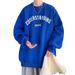 Fleece Autumn And Winter Sweater Men's Trendy Brand Heavy Black Thickened Round Neck New Hatless Long-sleeved Top And Clothing Versatile_viptrois.com