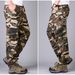 Man's clothing Overalls men's wear resistant sports pants Men's pants straight leg loose large size cotton fashion multi-pocket casual pants_viptrois.com