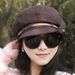 2023 Korean Style New Women's Fashion Spring And Autumn Lady Painter Outdoor Casual Hat Single Beret_viptrois.com