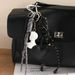 Simple Miu Series Art Blush David Statue Pendant Black Pu Love Pearl Chain High End Bag Pendant_viptrois.com
