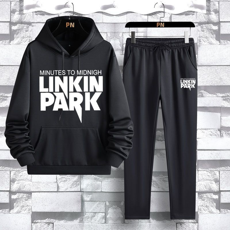 Men's Clothing new spring and autumn suits men's casual sports suits men's pullover two piece sweatshirts casual all match_viptrois.com