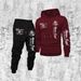 3D Digital Printing Hooded Sweater Suit Hooded Couple Outfit_viptrois.com