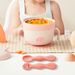 Mother & Kids Silicone Spoon Baby Food Licking Spoon Baby Learning To Eat Training Silicone Soft Spoon Rice Cereal Feeding Sticky Spoon_viptrois.com