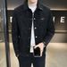 Autumn Winter Jacket Men 2024 New Style Cool Trendy Brand High-end Feel Turn-down Collar Suede Spring Outerwear Men's_viptrois.com