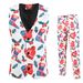 New autumn and winter casual 3D Christmas printed vest and trousers suit 3-piece set 2TZ-MK_viptrois.com