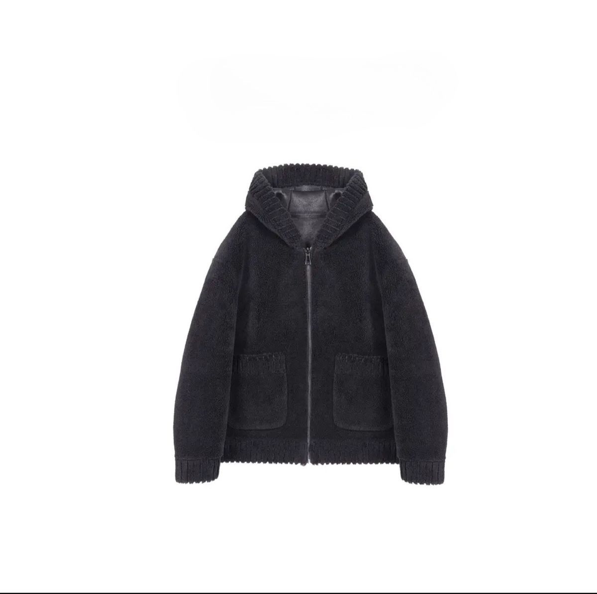 Autumn And Winter New Versatile Threaded Granular Wool Men's Jacket Thermal Zipper Jacket_viptrois.com
