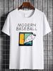 Modern Baseball Band Ghost Funny T Shirt Full Size S 5XL Versatile Streetwear Fashion Homme Stylish Summer Comfortable Stretched Breathable Unisex_viptrois.com