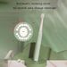 USB Sonic Electric Soft Bristle Smart Timer 3 Gears Replacement Brush Head Set Oral Clean Whiten Toothbrush_viptrois.com