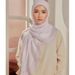 Muslim headscarf Printed Square Cotton Rayon Scarf For Women 110*110cm_viptrois.com