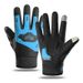 Cycling Gloves Outdoor Sports Full Finger Men's Gloves Anti Wear Riding Motorcycle Bicycle Non Slip Velcro Touch Screen Spring And Autumn Style_viptrois.com