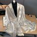 Unisex Scarf Fashion Butterfly Cashmere Scarf Dual-purpose Double-sided Air-conditioned Room Shawl Office Tencel Cotton Scarf_viptrois.com