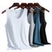 Pulse Men's Modal Vest Soft Comfortable Slim Fit Base Layer Underwear Summer Thin White Undershirt Seamless Tank Top_viptrois.com