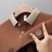 Men's Short Sleeve Polo Shirt Summer Light Business Casual Top Embroidered Lightweight Style For Young And_viptrois.com