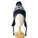 Men's Hats New Winter Plus Velvet Knitted Hat Wool Ball Earmuffs Knitted Warm Thick Hat_viptrois.com