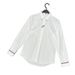 Men's Clothing Long Sleeve Shirt Business Slim Fit Hummingbird Embroidered Shirt Black And White Simple Shirt_viptrois.com