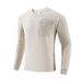 Men's Outdoor Performance Long Sleeve T-Shirt – Stretchable & Breathable Hiking & Camping Top (Black, Army Green, Beige, EU Sizing M-5XL)_viptrois.com