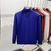 Men's Clothing High Collar Sweater Winter Men New Autumn And Winter Light Luxury Lazy High End Bottoming Shirt Hot Men's Trend_viptrois.com