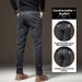 Men's Casual Suit Pants High End Slim Fit Business Tailored Hong Kong Trendy Brand Black Spring Autumn New Style_viptrois.com