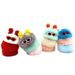 Bag Charm New Cute Caterpillar Keychain Cartoon Plush Doll Bag Pendant Creative Car Keychain Small Gift_viptrois.com